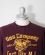 COLIMBO ������ NORWALK TEE SHIRT S/S " FORT DIX BULLDOG " (MAHOGANY)