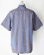 BLUCO �֥륳 STANDARD WORK SHIRT S/S (GRAY STRIPE)