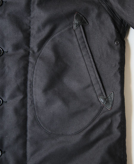 COLIMBO ������  OBSERVER PARKA " NAMELESS NAVAL PARSONNEL " (DECK BLACK)