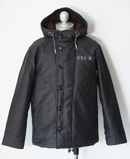 COLIMBO ������  OBSERVER PARKA " NAMELESS NAVAL PARSONNEL " (DECK BLACK)