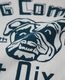 COLIMBO ������ NORWALK TEE SHIRT S/S " FORT DIX BULLDOG " (IVORY WHITE)