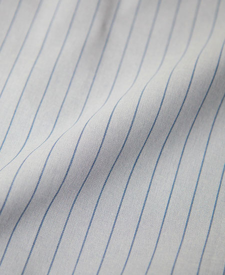 BLUCO �֥륳 STANDARD WORK SHIRT S/S (SAX STRIPE)