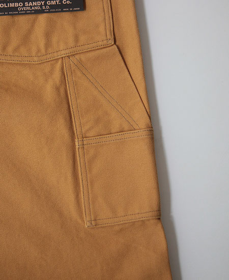 COLIMBO ������ COALWOOD PAINTER PANTS (GOLDEN CAMEL)