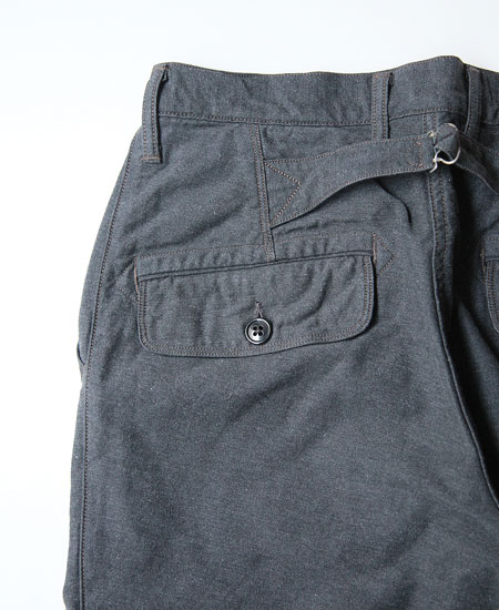 フリーホイーラーズ GARRISON TROUSERS W32 チャコールカラー FREEWHEELERS フリーホイーラーズ GARRISON TROUSERS (CHARCOAL)