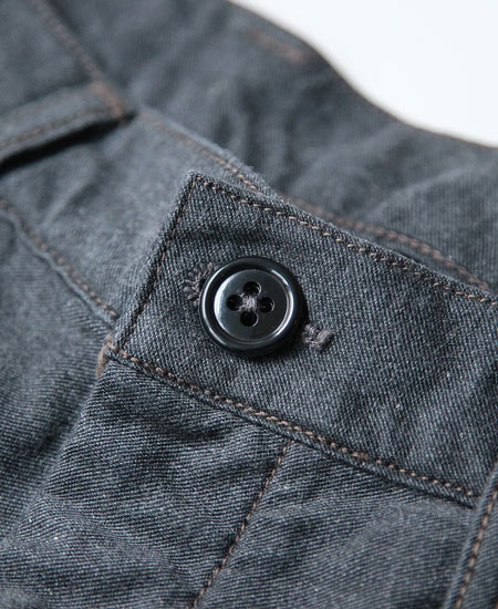 FREEWHEELERS フリーホイーラーズ GARRISON TROUSERS (CHARCOAL)
