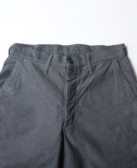 FREEWHEELERS フリーホイーラーズ GARRISON TROUSERS (CHARCOAL)
