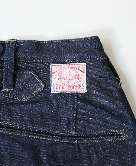 FREEWHEELERS �ե꡼�ۥ����顼�� " TIMBER BEAST " TROUSERS (14oz INDIGO DENIM)