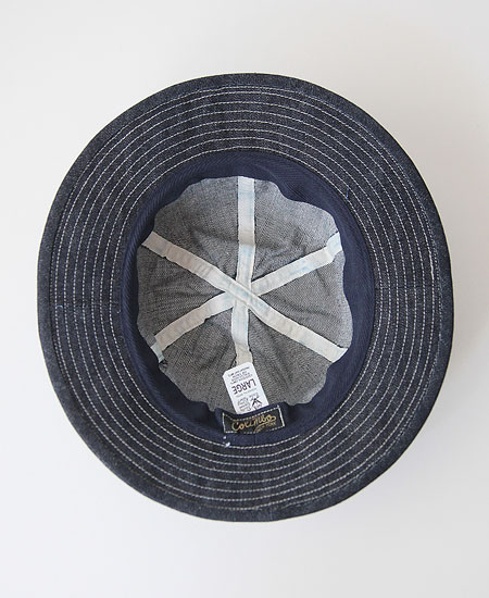 COLIMBO   DOUGHBOY HAT - CUSTOM - (INDIGO DENIM)