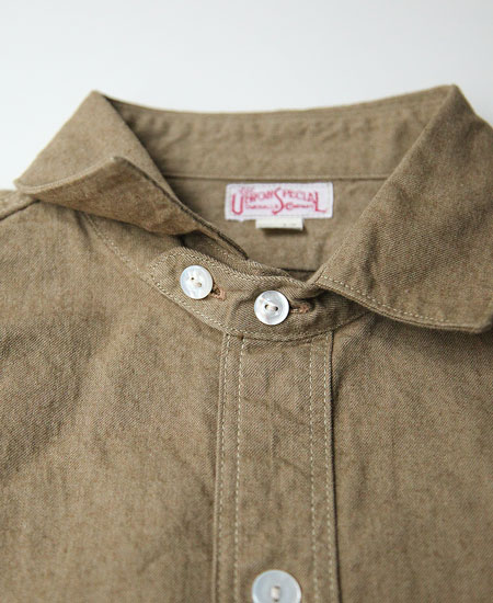 FREEWHEELERS フリーホイーラーズ CONDUCTOR SHIRTS (YELLOW OCHER)