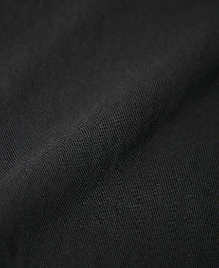 SECRET WORDS å  CLASSIC HENRY NECK S/S T-SHIRT (FADE BLACK)