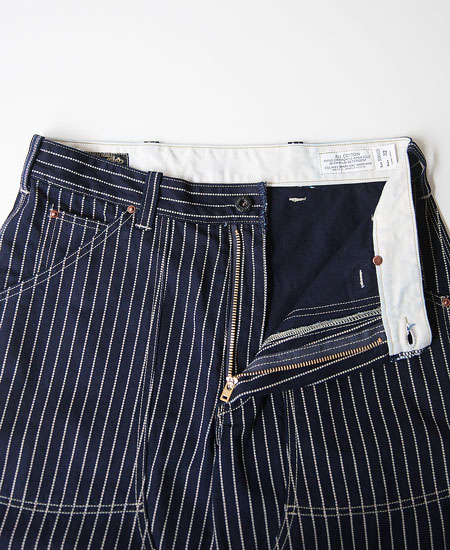 ��������COLIMBO ������ COALWOOD PAINTER PANTS (INDIGO WABASH STRIPE)