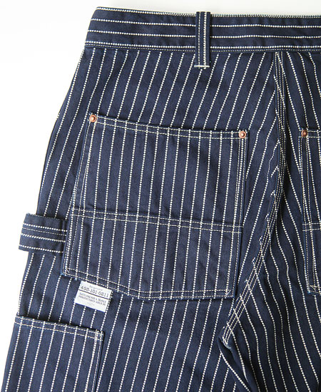��������COLIMBO ������ COALWOOD PAINTER PANTS (INDIGO WABASH STRIPE)