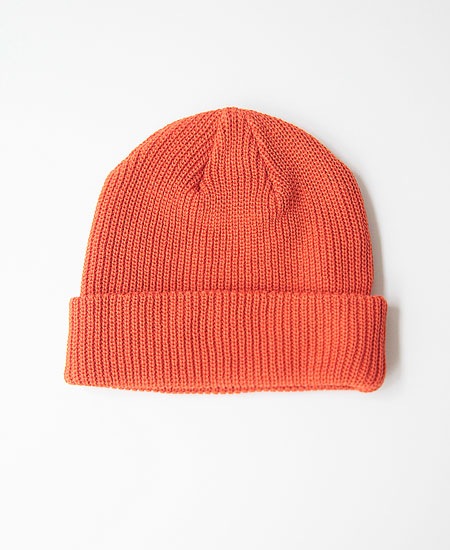 COLIMBO  FERDY COTTON KNIT CAP (ORANGE)