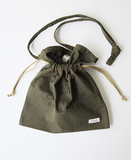 COLIMBO ������ CLARA APRON BAG - CUSTOM - (OLIVE)