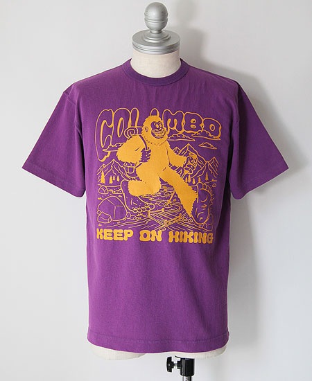 COLIMBO ������ NORWALK TEE SHIRT S/S " BIGFOOT HIKING " (PURPLE)