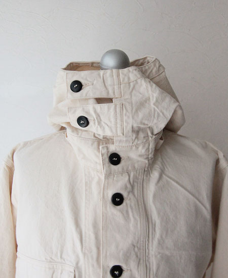 COLIMBO コリンボ B-P BARREL-PROCESSOR PARKA (ECRU)