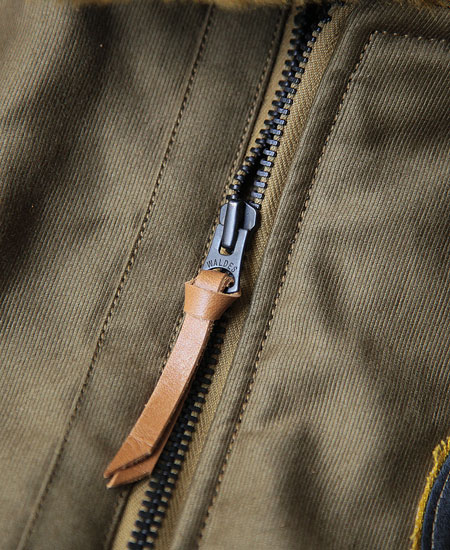 COLIMBO ������ EGLIN FIELD AVIATOR'S JACKET - TYPE B-15 CIVILIAN - " SPIDER " (DRY OLIVE)