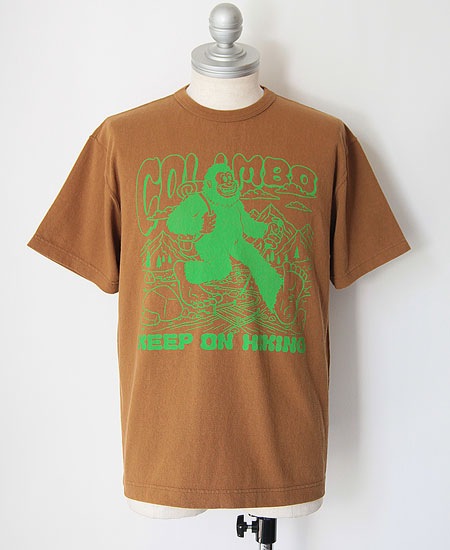 COLIMBO ������ NORWALK TEE SHIRT S/S " BIGFOOT HIKING " (DESERT OCHRE)