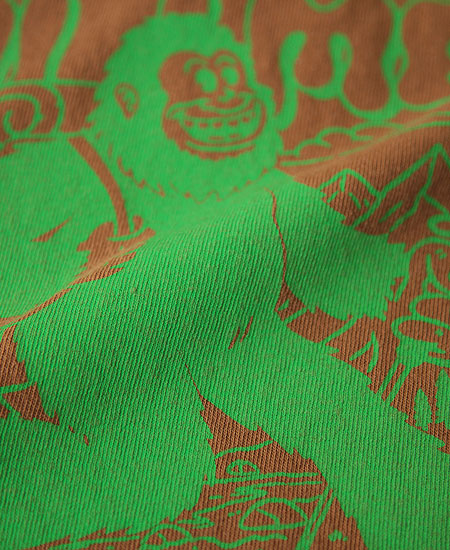 COLIMBO ������ NORWALK TEE SHIRT S/S " BIGFOOT HIKING " (DESERT OCHRE)