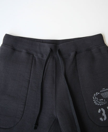 COLIMBO ������ H AND J HEAVY WEIGHT SWEAT PANTS (BLACK)