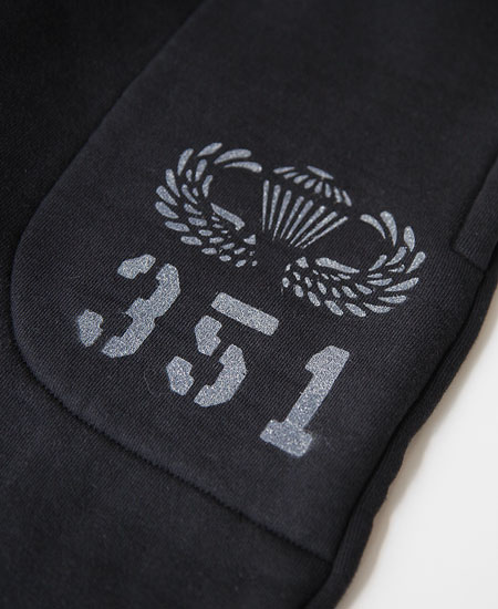 COLIMBO ������ H AND J HEAVY WEIGHT SWEAT PANTS (BLACK)