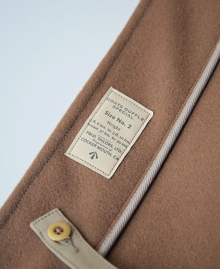 COLIMBO ������ ORIGINAL SAXON CONVOY COAT (CAMEL)