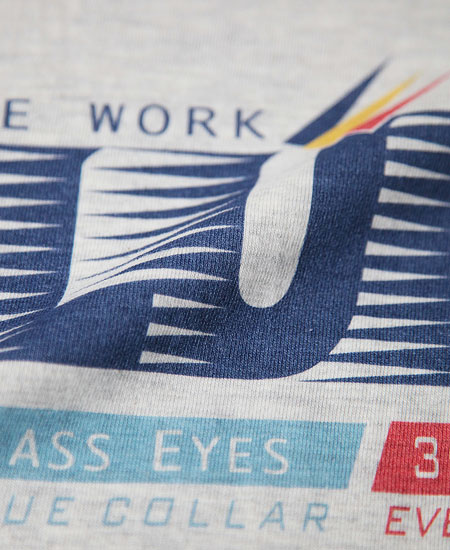 BLUCO �֥륳 PRINT S/S TEE - FRESH - (OATMEAL)