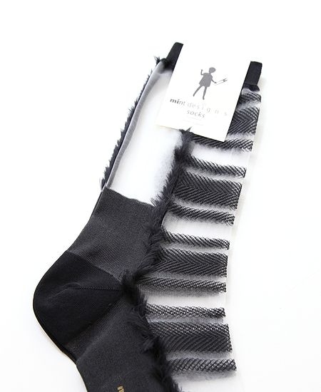mintdesigns���ߥ�ȥǥ����� FRINGE SOCKS