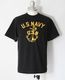 COLIMBO ������ NORWALK TEE SHIRT S/S " NAVAL ANCHOR " (BLACK)