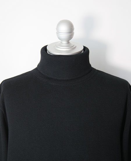 COLIMBO コリンボ NEWKIRK TURTLE NECK THERMAL SHIRT (LAMP BLACK)