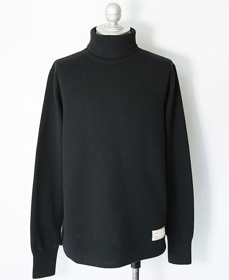 COLIMBO コリンボ NEWKIRK TURTLE NECK THERMAL SHIRT (LAMP BLACK)