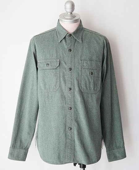 COLIMBO ������ BUTTE WORK SHIRT (GREEN)