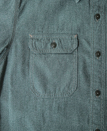 COLIMBO ������ BUTTE WORK SHIRT (GREEN)