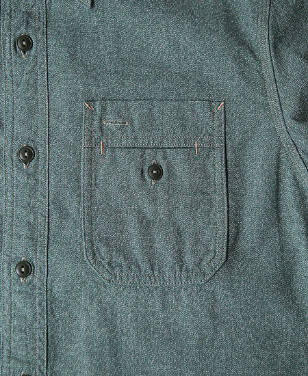 COLIMBO ������ BUTTE WORK SHIRT (GREEN)