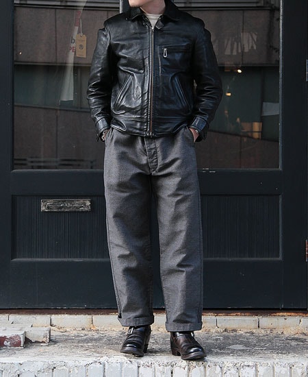 COLIMBO ������ HONKY TONK TROUSERS (COAL BLACK)