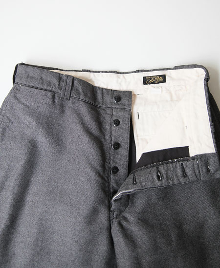 COLIMBO ������ HONKY TONK TROUSERS (COAL BLACK)