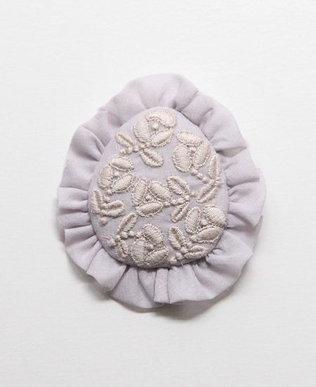 ミナペルホネン mina perhonen flower cake フラワーケーク ブローチ