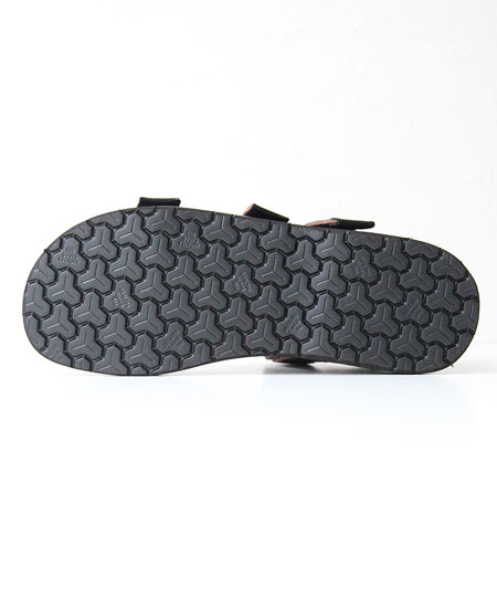 WHEELROBE ������������� WANDERING SANDALS (EMBOSS BURGUNDY)