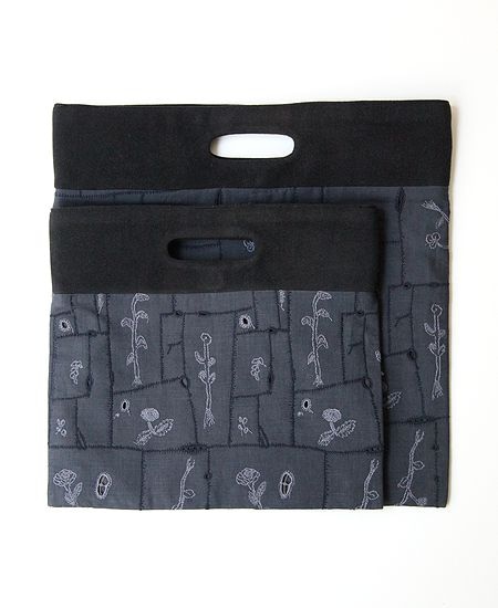 mina perhonen ミナペルホネン flag bag -garden patchwork- フラッグ