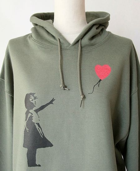 8BALL �����ȥܡ��롡BANKSY HOODIE -BALOON GIRL- �ѡ�����