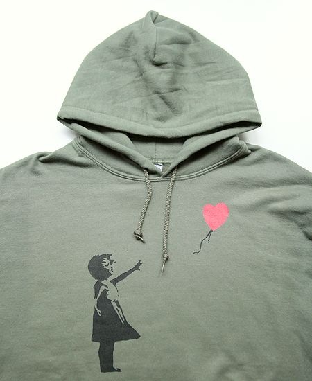 8BALL �����ȥܡ��롡BANKSY HOODIE -BALOON GIRL- �ѡ�����