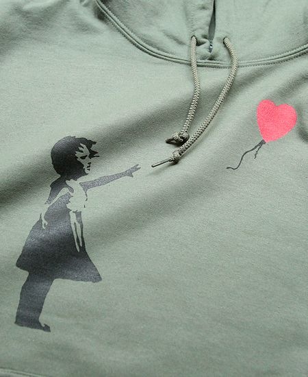 8BALL �����ȥܡ��롡BANKSY HOODIE -BALOON GIRL- �ѡ�����