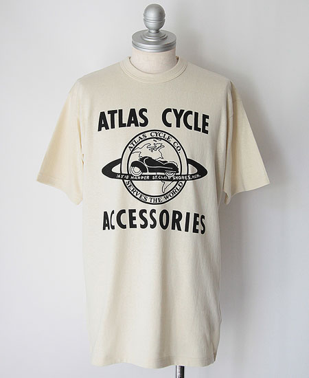 FREEWHEELERS ե꡼ۥ顼 " ATLAS CYCLE CO. " (STRAW CREAM)