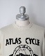 FREEWHEELERS ե꡼ۥ顼 " ATLAS CYCLE CO. " (STRAW CREAM)