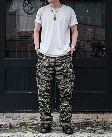 COLIMBO ������ SOUTHERNMOST BUSH TROUSERS (TIGER STRIPE)