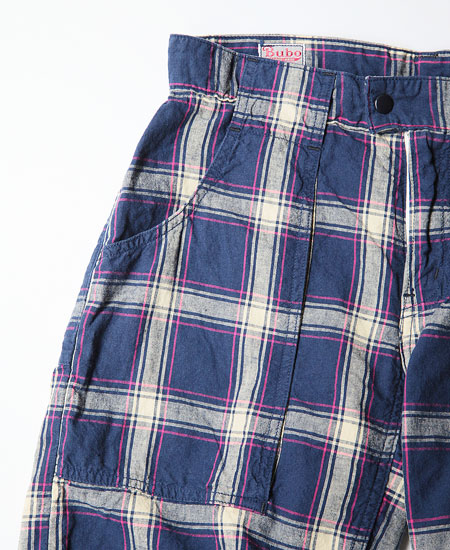 FREEWHEELERS ե꡼ۥ顼 " BUSHMASTER " ֥åޥNAVY CHECK