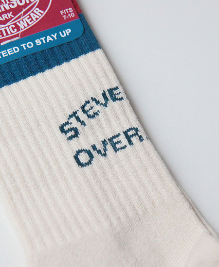STEVENSON OVERALL CO. ���ƥ����֥󥽥� �����С������� ATHLETIC SOCKS (WHITE)