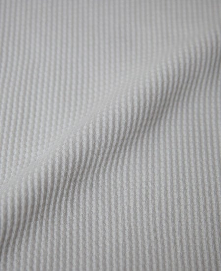 SECRET WORDS å  LONG SLEEVE WAFFLE THERMAL (WHITE)