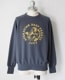 COLIMBO ������  LAGERGELD RAGLAN SWEAT " O.D.F. 1977 " (AGED NAVY)