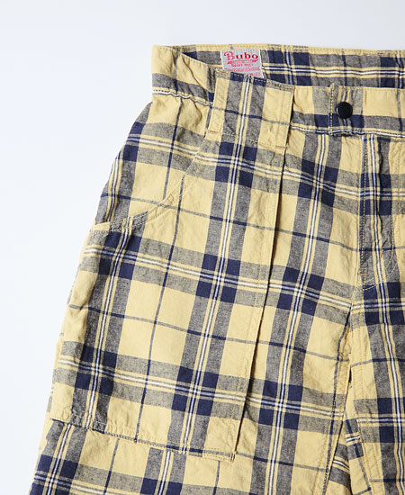 FREEWHEELERS �ե꡼�ۥ����顼�� " BUSHMASTER " �֥å���ޥ�������YELLOW CHECK��